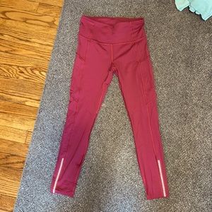 Lululemon fast& free 7/8 right 25”